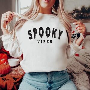 Trendy Spooky Vibes Sweatshirt